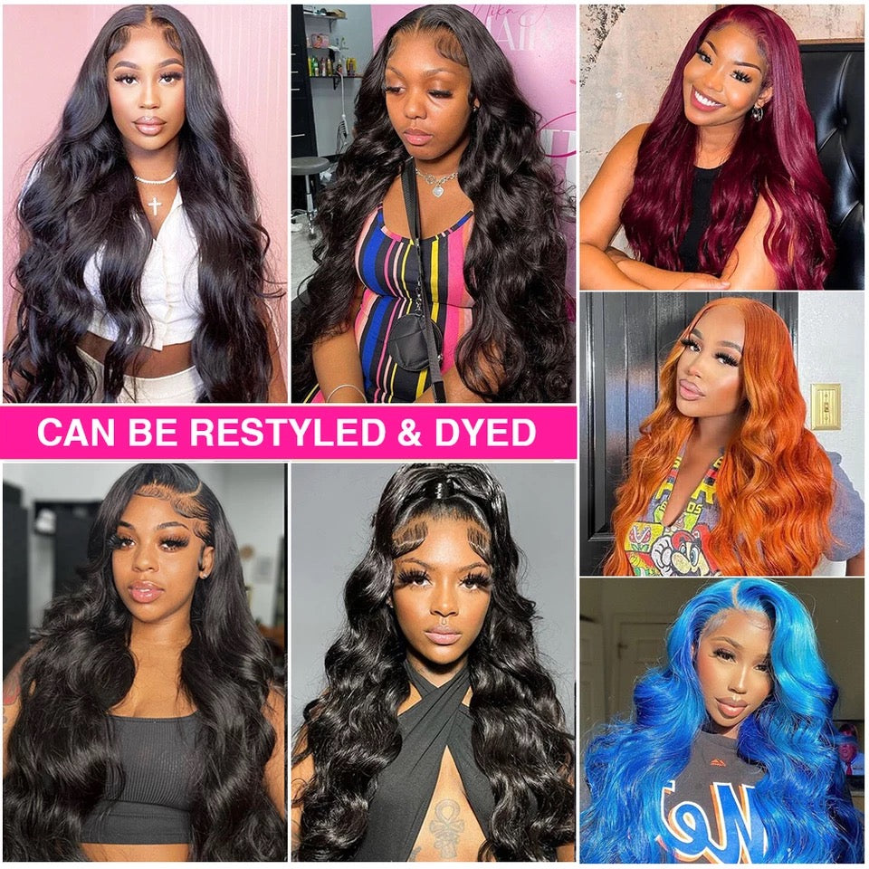 Closures and Frontals: Body wave HD Lace